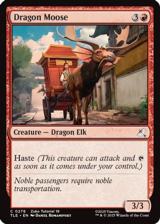 Dragon Moose (0278) (TLE-278) [Avatar: The Last Airbender: Eternal-Legal] MTG Single Wizards of the Coast