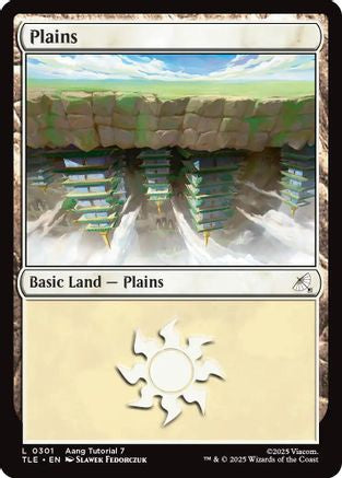 Plains (0301) (TLE-301) [Avatar: The Last Airbender: Eternal-Legal] MTG Single Wizards of the Coast