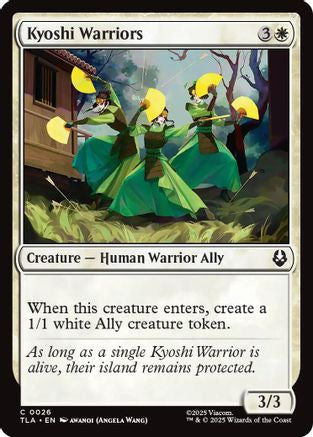 Kyoshi Warriors (TLA-026) [Avatar: The Last Airbender] MTG Single Wizards of the Coast
