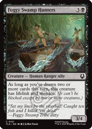 Foggy Swamp Hunters (TLA-101) [Avatar: The Last Airbender] MTG Single Wizards of the Coast