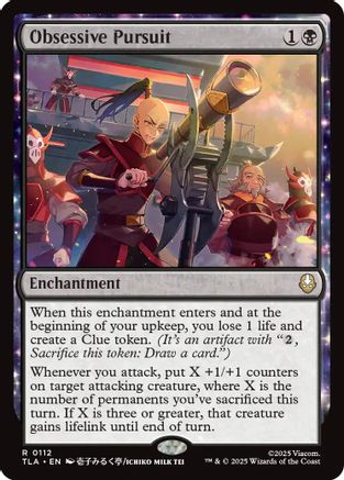 Obsessive Pursuit (TLA-112) [Avatar: The Last Airbender] MTG Single Wizards of the Coast