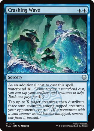 Crashing Wave (TLA-047) [Avatar: The Last Airbender] MTG Single Wizards of the Coast