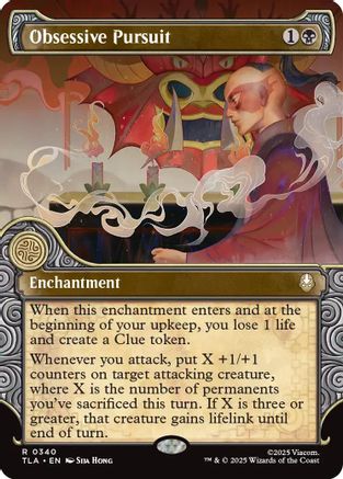 Obsessive Pursuit (Showcase) (TLA-340) [Avatar: The Last Airbender] MTG Single Wizards of the Coast