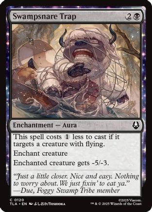 Swampsnare Trap (TLA-120) [Avatar: The Last Airbender] Foil MTG Single Wizards of the Coast