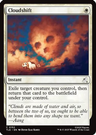 Cloudshift (TLE-152) [Avatar: The Last Airbender: Eternal-Legal] Foil MTG Single Wizards of the Coast