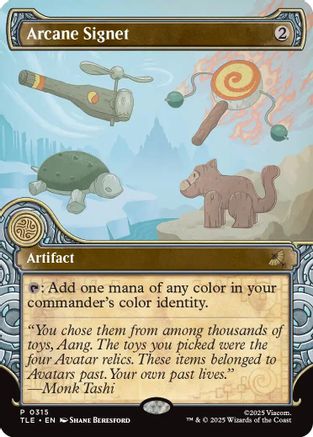 Arcane Signet (TLE-315) [Avatar: The Last Airbender: Eternal-Legal] MTG Single Wizards of the Coast
