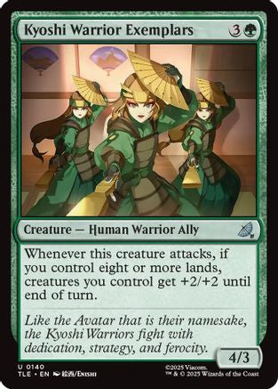 Kyoshi Warrior Exemplars (TLE-140) [Avatar: The Last Airbender: Eternal-Legal] MTG Single Wizards of the Coast