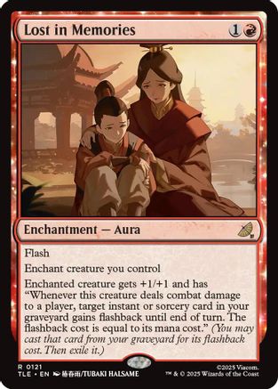 Lost in Memories (TLE-121) [Avatar: The Last Airbender: Eternal-Legal] MTG Single Wizards of the Coast