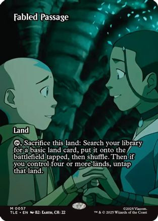 Fabled Passage (TLE-057) [Avatar: The Last Airbender: Eternal-Legal] MTG Single Wizards of the Coast