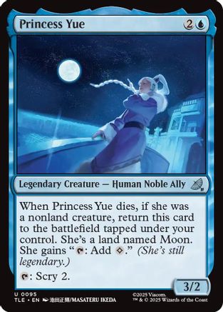 Princess Yue (TLE-095) [Avatar: The Last Airbender: Eternal-Legal] MTG Single Wizards of the Coast
