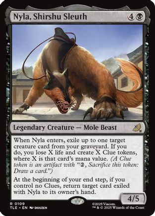 Nyla, Shirshu Sleuth (TLE-109) [Avatar: The Last Airbender: Eternal-Legal] MTG Single Wizards of the Coast