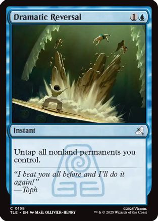 Dramatic Reversal (TLE-158) [Avatar: The Last Airbender: Eternal-Legal] MTG Single Wizards of the Coast
