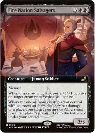 Fire Nation Salvagers (TLE-188) [Avatar: The Last Airbender: Eternal-Legal] MTG Single Wizards of the Coast