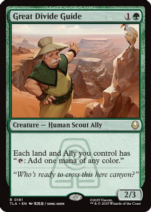 Great Divide Guide (TLA-181) [Avatar: The Last Airbender] Foil MTG Single Wizards of the Coast