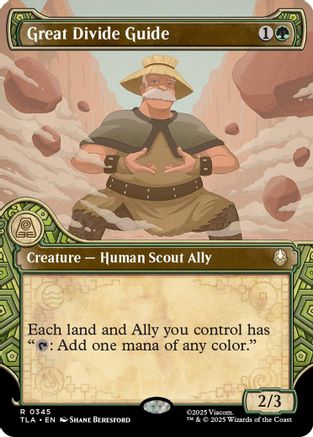 Great Divide Guide (Showcase) (TLA-345) [Avatar: The Last Airbender] MTG Single Wizards of the Coast