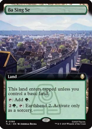 Ba Sing Se (TLA-388) [Avatar: The Last Airbender] Foil MTG Single Wizards of the Coast
