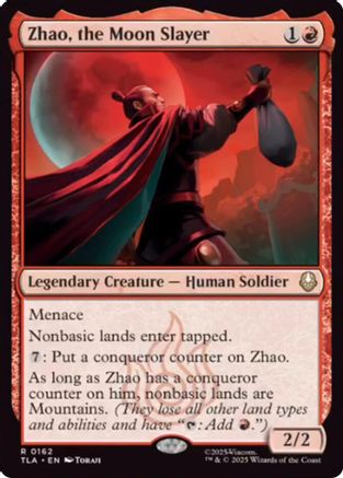 Zhao, the Moon Slayer (TLA-162) [Avatar: The Last Airbender] Foil MTG Single Wizards of the Coast