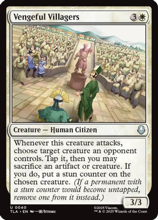 Vengeful Villagers (TLA-040) [Avatar: The Last Airbender] MTG Single Wizards of the Coast