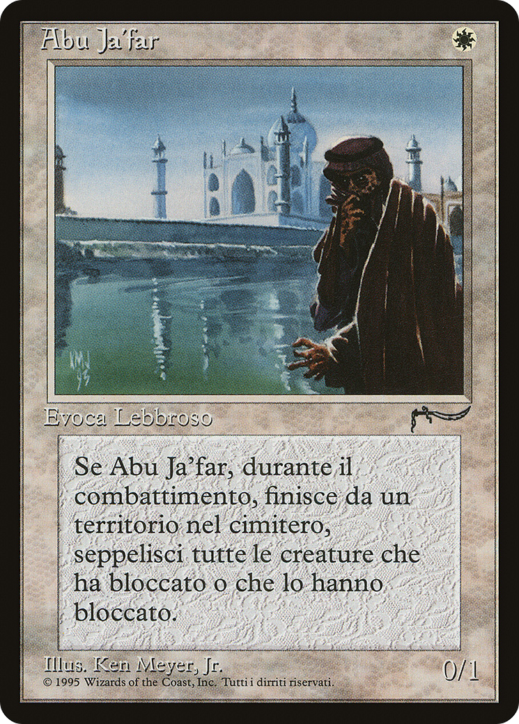 Abu Ja'far (Italian) (REN-) [Misc] Rinascimento MTG Single Wizards of the Coast