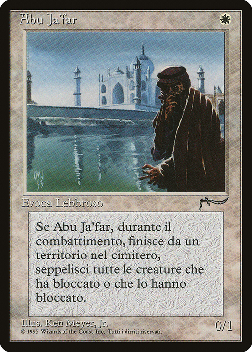 Abu Ja'far (Italian) (REN-) [Misc] Rinascimento MTG Single Wizards of the Coast