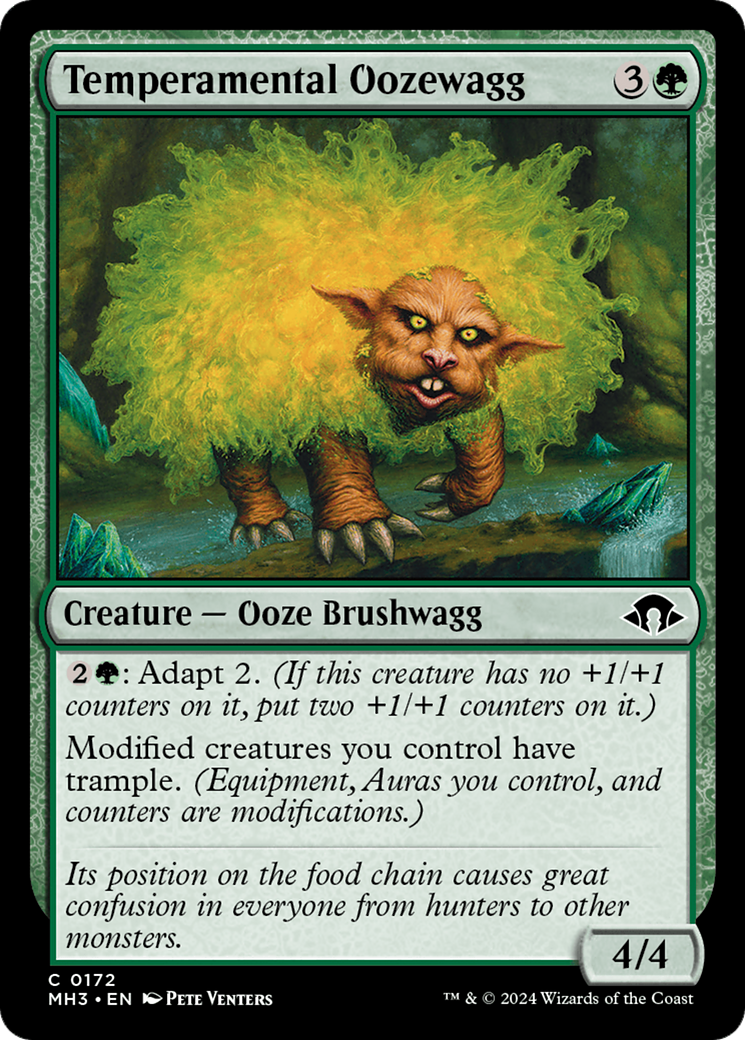 Temperamental Oozewagg (MH3-172) [Modern Horizons 3] MTG Single Modern Horizons 3