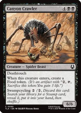 Canyon Crawler (TLA-090) [Avatar: The Last Airbender] Foil MTG Single Wizards of the Coast