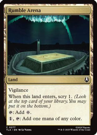Rumble Arena (TLA-277) [Avatar: The Last Airbender] MTG Single Wizards of the Coast