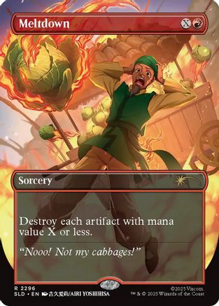 Meltdown (SLD-2296) [Secret Lair] Drop Series MTG Single Wizards of the Coast