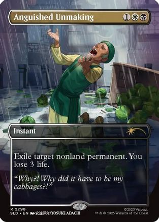 Anguished Unmaking (2298) (SLD-2298) [Secret Lair] Drop Series MTG Single Wizards of the Coast