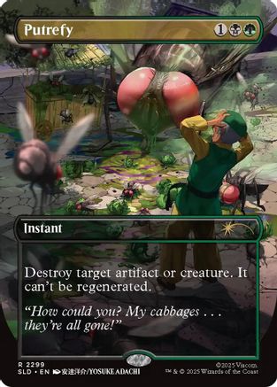 Putrefy (SLD-2299) [Secret Lair] Drop Series MTG Single Wizards of the Coast