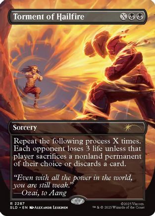 Torment of Hailfire (2287) (SLD-2287) [Secret Lair] Drop Series MTG Single Wizards of the Coast