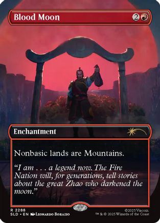 Blood Moon (SLD-2288) [Secret Lair] Drop Series MTG Single Wizards of the Coast