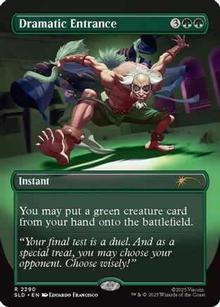 Dramatic Entrance (SLD-2290) [Secret Lair] Drop Series MTG Single Wizards of the Coast