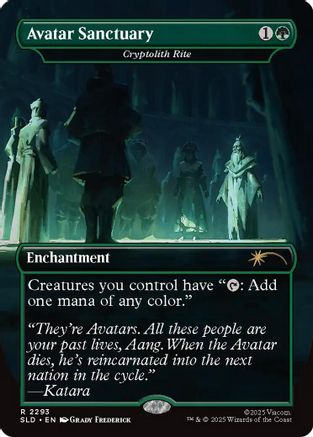Avatar Sanctuary - Cryptolith Rite (SLD-2293) [Secret Lair] Drop Series MTG Single Wizards of the Coast