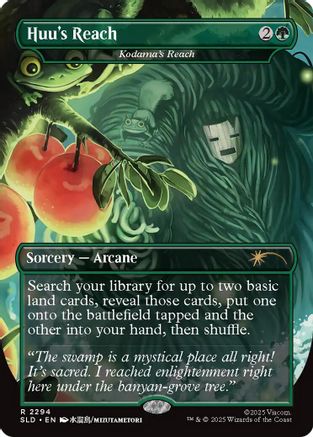 Huu's Reach - Kodama's Reach (SLD-2294) [Secret Lair] Drop Series MTG Single Wizards of the Coast