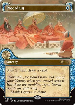 Preordain (2301) (SLD-2301) [Secret Lair] Drop Series MTG Single Wizards of the Coast
