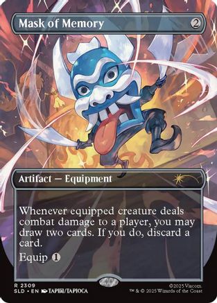 Mask of Memory (SLD-2309) [Secret Lair Drop Series] MTG Single Secret Lair Drop Series