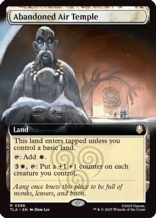 Abandoned Air Temple (TLA-386) [Avatar: The Last Airbender] MTG Single Wizards of the Coast