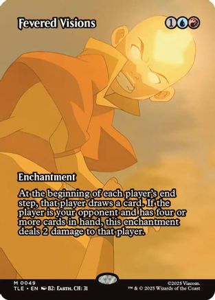 Fevered Visions (TLE-049) [Avatar: The Last Airbender: Eternal-Legal] Foil MTG Single Wizards of the Coast
