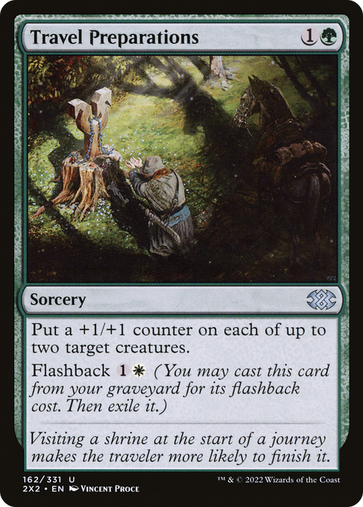 Travel Preparations (2X2-162) [Double Masters 2022] Foil MTG Single Wizards of the Coast