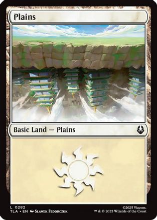 Plains (0282) (TLA-282) [Avatar: The Last Airbender] MTG Single Wizards of the Coast