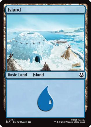 Island (0283) (TLA-283) [Avatar: The Last Airbender] Foil MTG Single Wizards of the Coast
