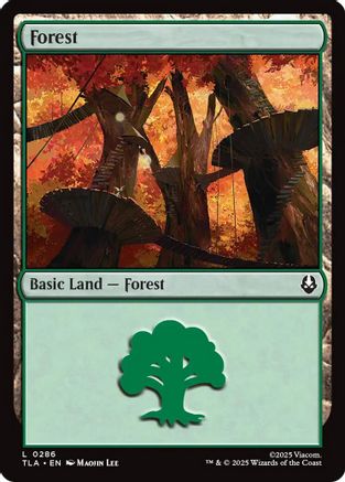 Forest (0286) (TLA-286) [Avatar: The Last Airbender] MTG Single Wizards of the Coast