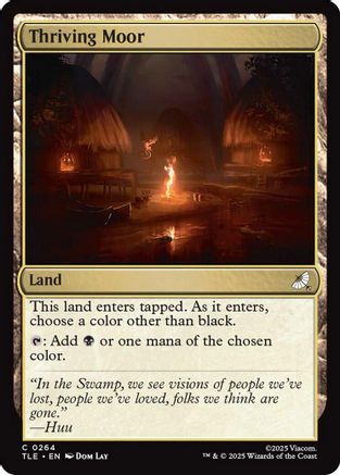 Thriving Moor (TLE-264) [Avatar: The Last Airbender: Eternal-Legal] MTG Single Wizards of the Coast