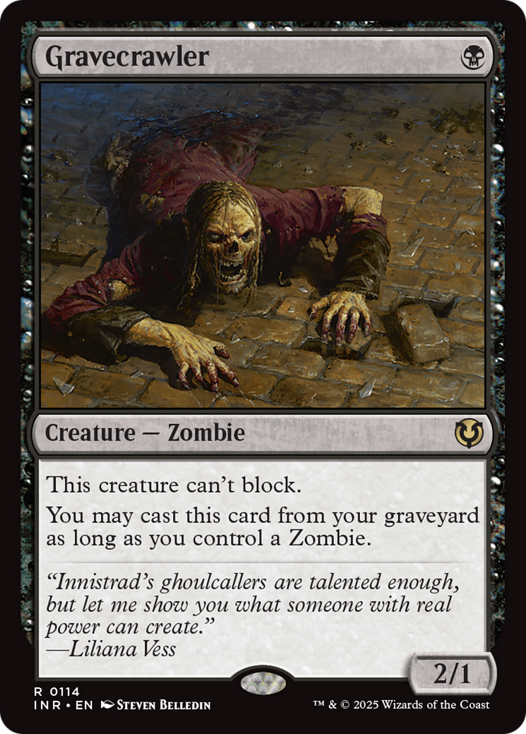 Gravecrawler (INR-114) [Innistrad Remastered] MTG Single Wizards of the Coast