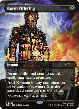 Burnt Offering (SLD-7047) [Secret Lair] Drop Series MTG Single Wizards of the Coast