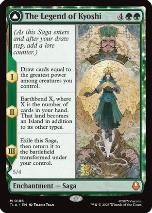 The Legend of Kyoshi (PRE-186) [Prerelease Cards] Foil MTG Single Prerelease Cards