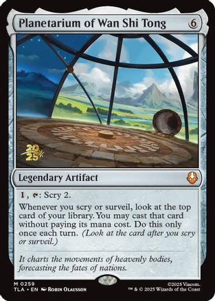 Planetarium of Wan Shi Tong (PRE-259) [Prerelease Cards] Foil MTG Single Prerelease Cards