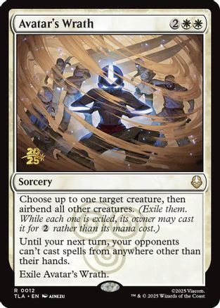 Avatar's Wrath (PRE-012) [Prerelease Cards] Foil MTG Single Wizards of the Coast