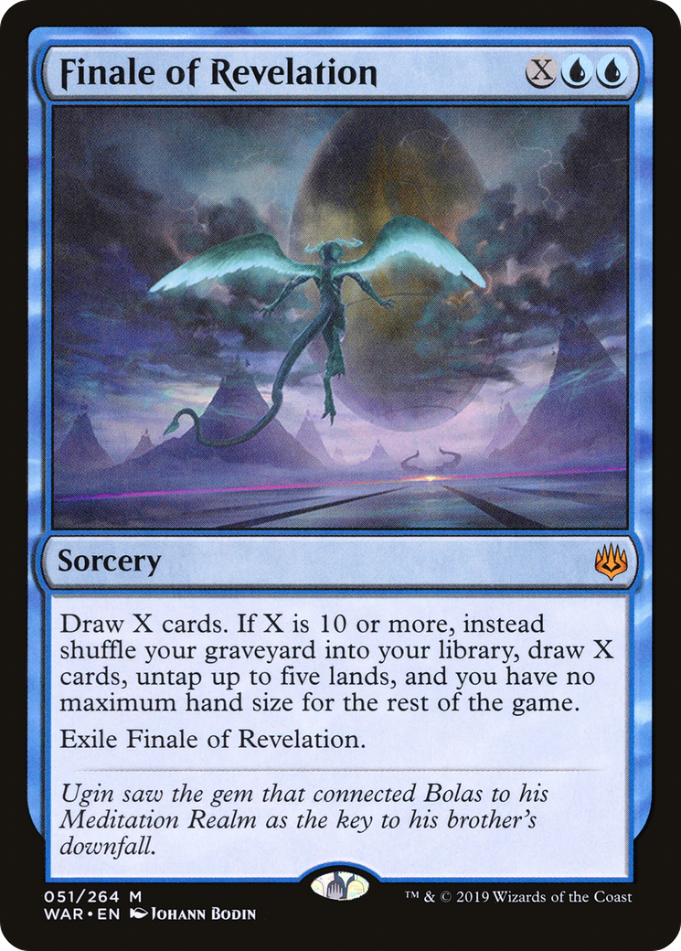 Finale of Revelation (WAR-051) [War of the Spark] Foil MTG Single Wizards of the Coast